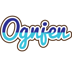 Ognjen raining logo