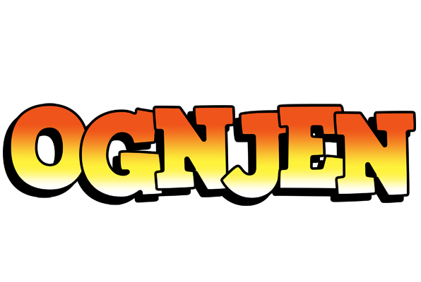 Ognjen sunset logo