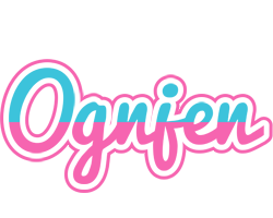 Ognjen woman logo