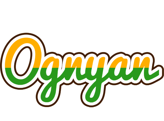 Ognyan banana logo