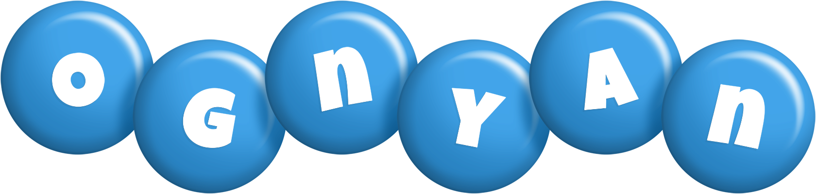 Ognyan candy-blue logo