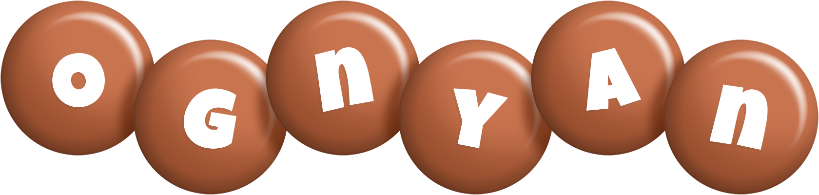 Ognyan candy-brown logo