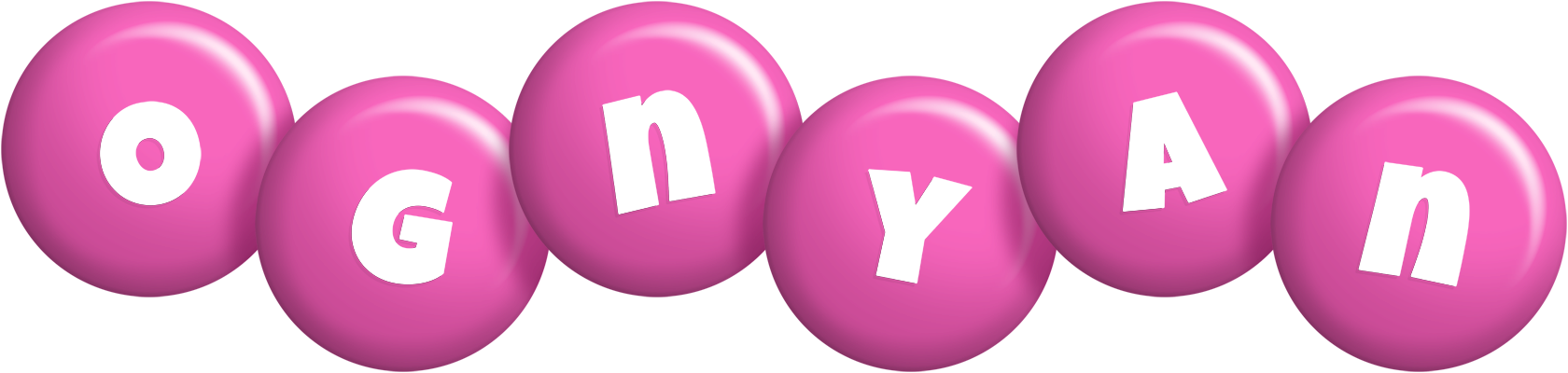Ognyan candy-pink logo