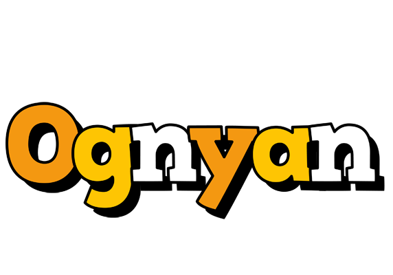 Ognyan cartoon logo