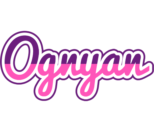 Ognyan cheerful logo