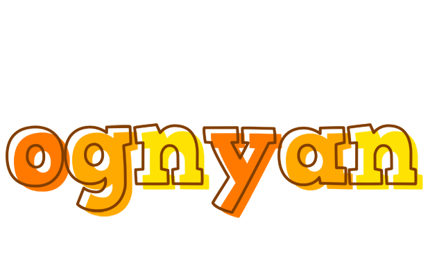Ognyan desert logo