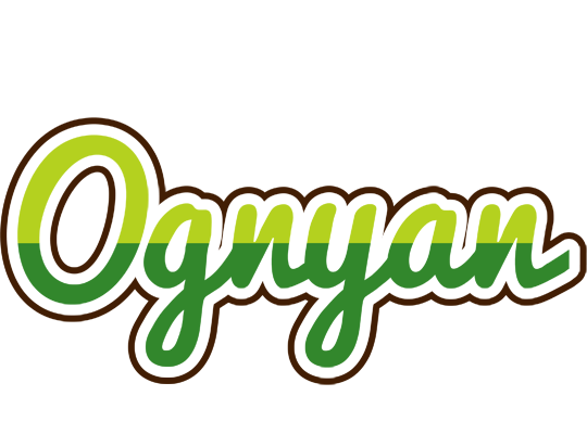Ognyan golfing logo