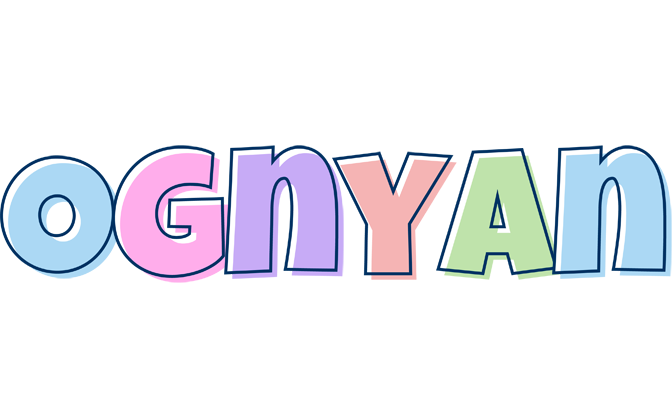 Ognyan pastel logo