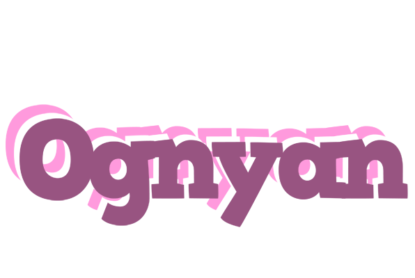 Ognyan relaxing logo