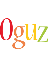 Oguz birthday logo