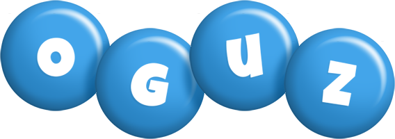 Oguz candy-blue logo