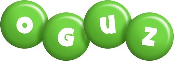 Oguz candy-green logo