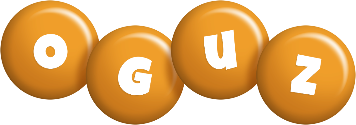 Oguz candy-orange logo