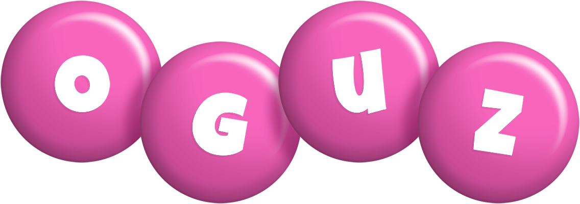 Oguz candy-pink logo