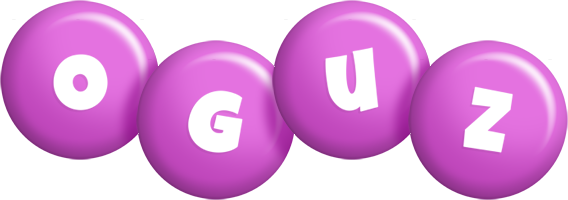 Oguz candy-purple logo