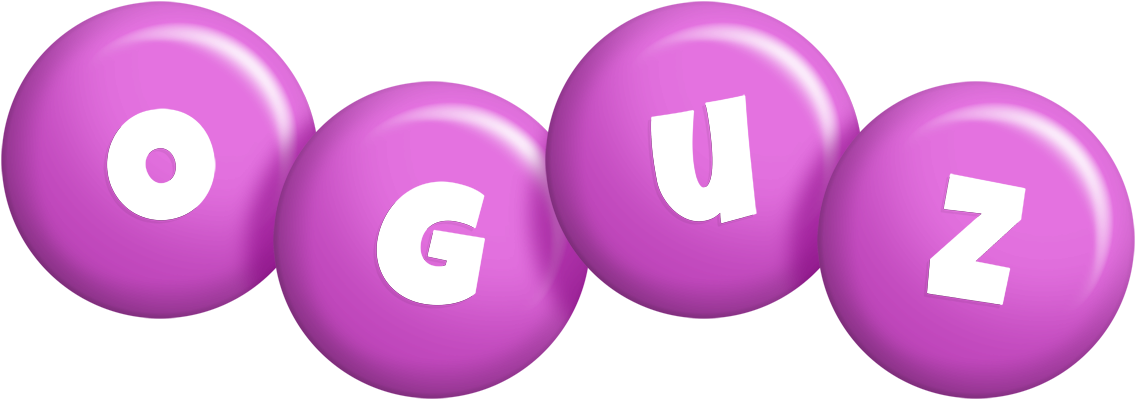Oguz candy-purple logo