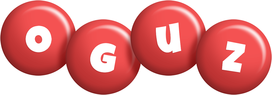Oguz candy-red logo