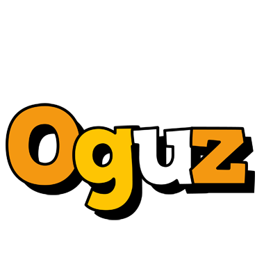 Oguz cartoon logo