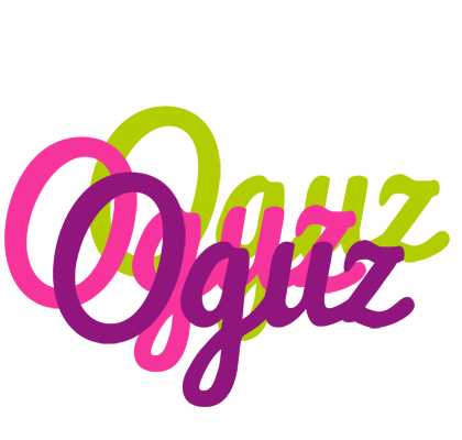 Oguz flowers logo