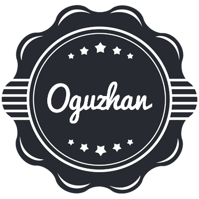 Oguzhan badge logo