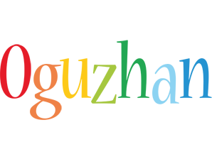 Oguzhan birthday logo