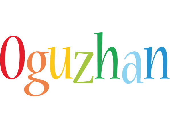 Oguzhan birthday logo