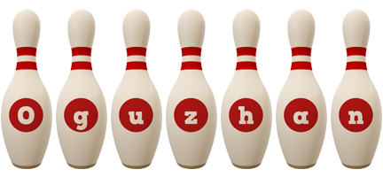 Oguzhan bowling-pin logo