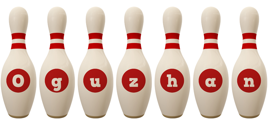 Oguzhan bowling-pin logo