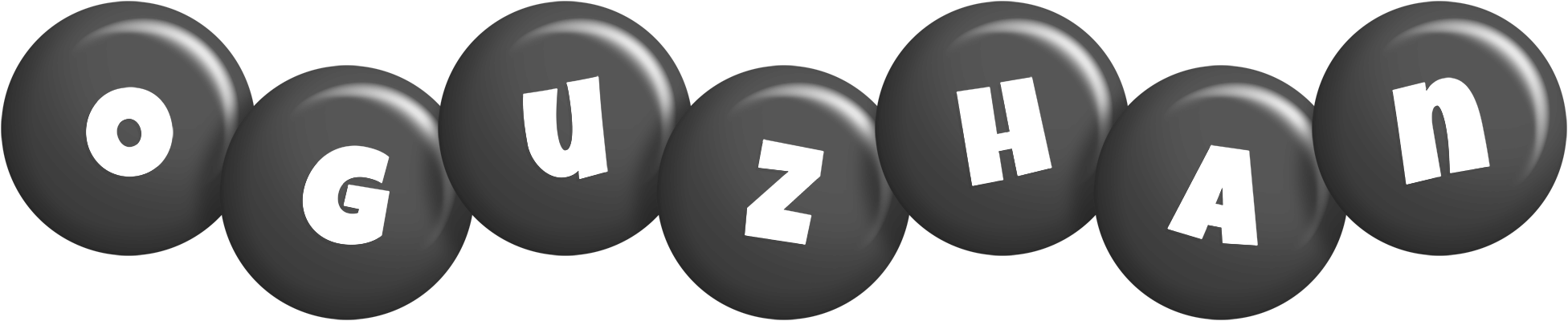 Oguzhan candy-black logo