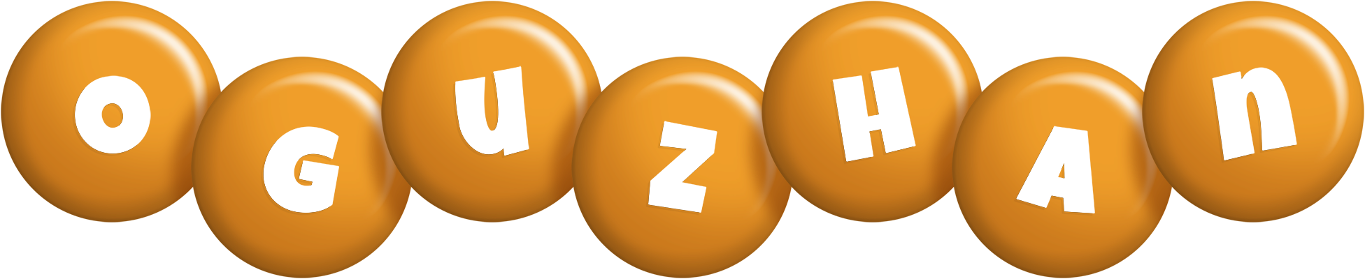 Oguzhan candy-orange logo