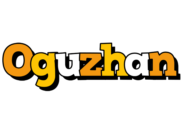 Oguzhan cartoon logo