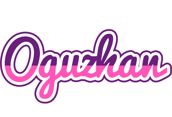 Oguzhan cheerful logo