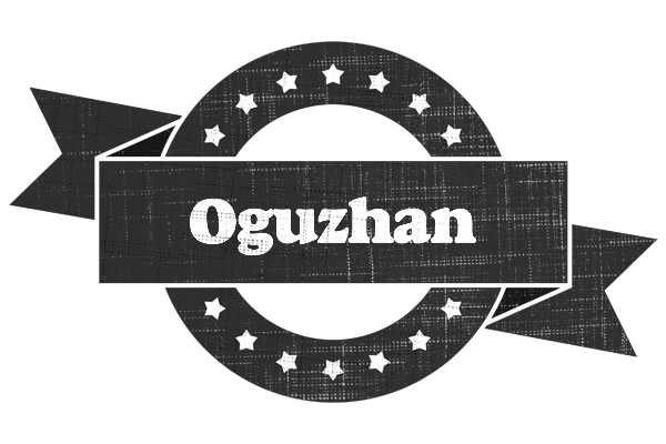 Oguzhan grunge logo