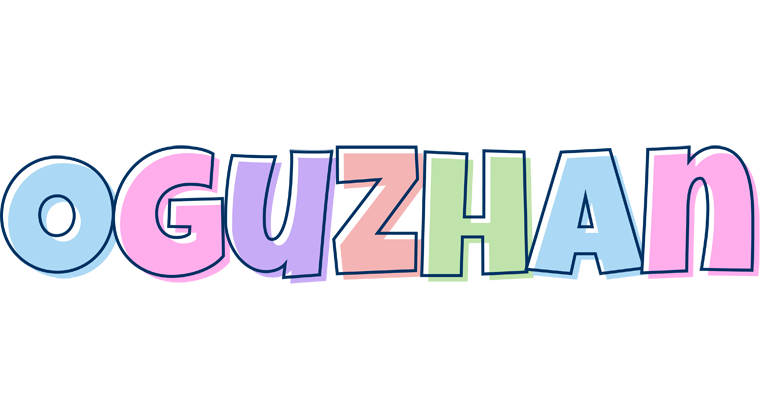 Oguzhan pastel logo