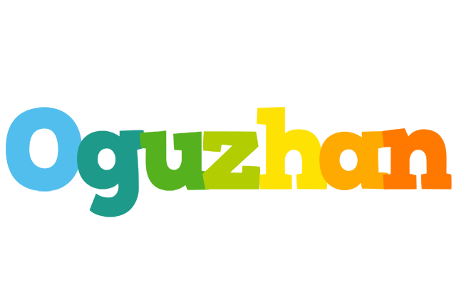 Oguzhan rainbows logo