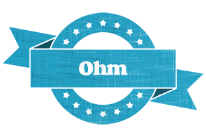 Ohm balance logo