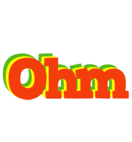 Ohm bbq logo