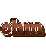 Ohm brownie logo