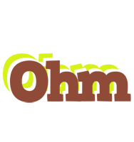 Ohm caffeebar logo