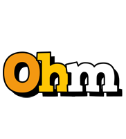 Ohm cartoon logo