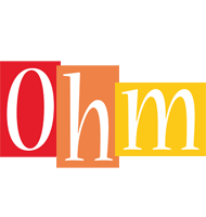 Ohm colors logo