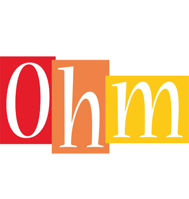Ohm colors logo