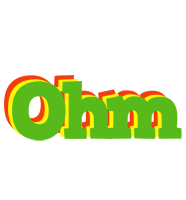 Ohm crocodile logo
