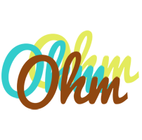 Ohm cupcake logo