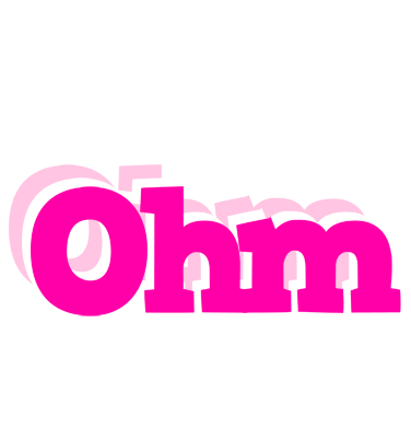 Ohm dancing logo