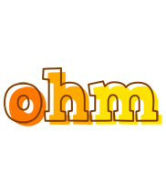 Ohm desert logo