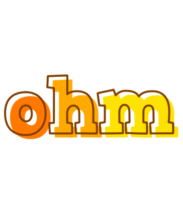 Ohm desert logo