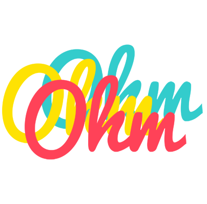 Ohm disco logo