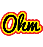 Ohm flaming logo