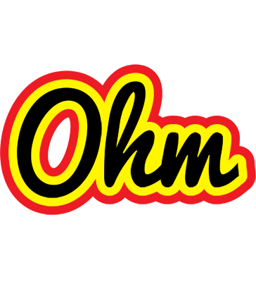 Ohm flaming logo